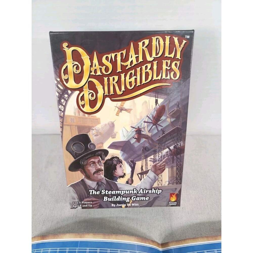 NEW Dastardly Dirigibles Board Card Game  Fireside Games Kids Family Game Night
